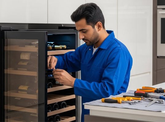 Wine Fridge Section Image
